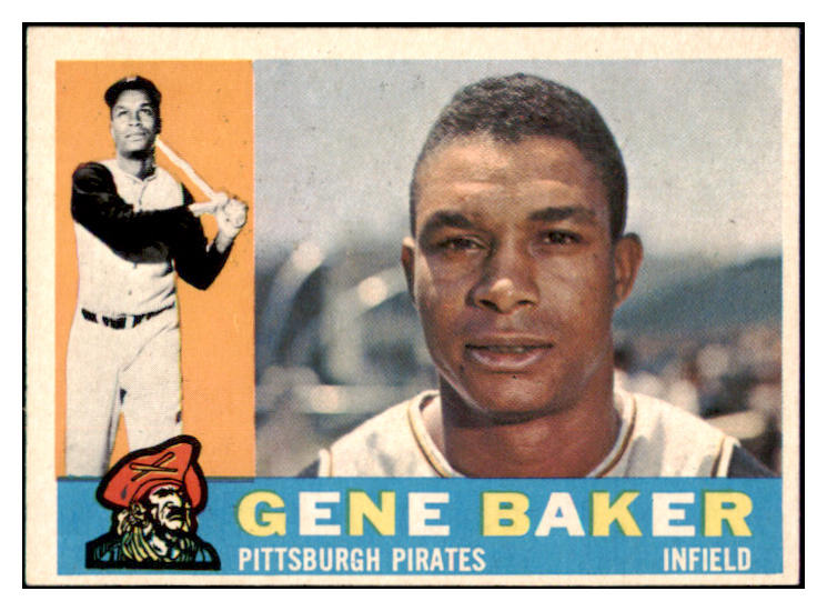 1960 Topps Baseball #539 Gene Baker Pirates EX-MT 514328