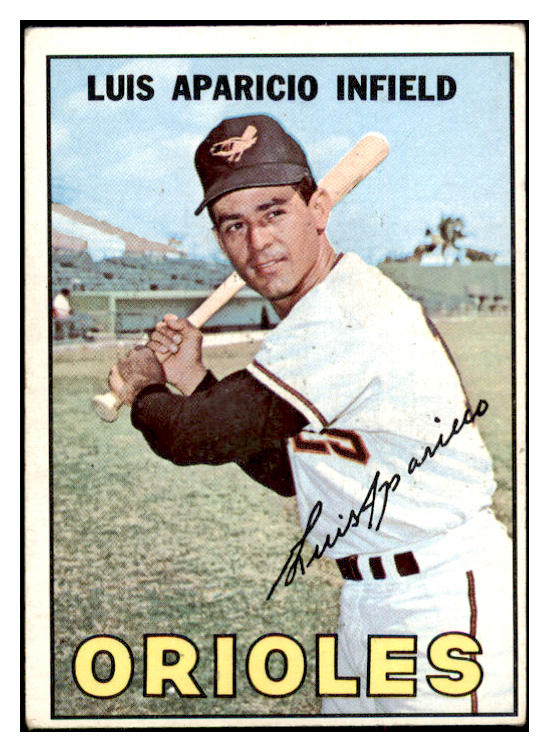 1967 Topps Baseball #060 Luis Aparicio Orioles VG-EX 514332