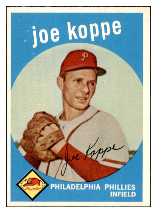 1959 Topps Baseball #517 Joe Koppe Phillies EX-MT 514348