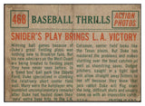 1959 Topps Baseball #468 Duke Snider IA Dodgers VG-EX 514351