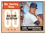 1968 Topps Baseball #369 Carl Yastrzemski A.S. Red Sox EX 514357