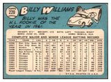 1965 Topps Baseball #220 Billy Williams Cubs VG-EX 514370