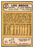 1968 Topps Baseball #520 Lou Brock Cardinals VG-EX 514372