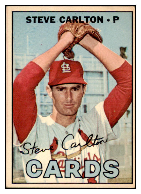 1967 Topps Baseball #146 Steve Carlton Cardinals EX 514379