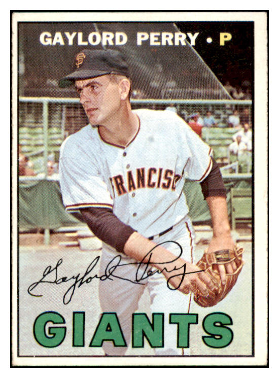 1967 Topps Baseball #320 Gaylord Perry Giants VG-EX 514385