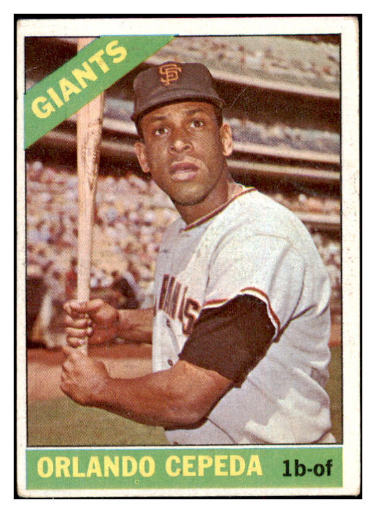 1966 Topps Baseball #132 Orlando Cepeda Giants VG-EX 514392