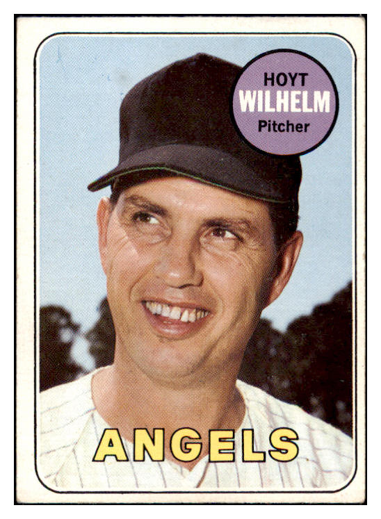 1969 Topps Baseball #565 Hoyt Wilhelm Angels VG-EX 514399