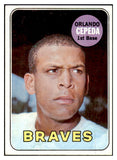 1969 Topps Baseball #385 Orlando Cepeda Braves VG-EX 514401