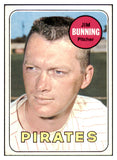 1969 Topps Baseball #175 Jim Bunning Pirates VG-EX 514402