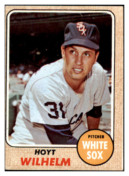 1968 Topps Baseball #350 Hoyt Wilhelm White Sox VG-EX 514404