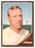 1962 Topps Baseball #213 Richie Ashburn Mets EX-MT 514411