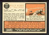 1962 Topps Baseball #571 Billy Klaus Phillies EX-MT 514417