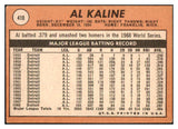 1969 Topps Baseball #410 Al Kaline Tigers VG-EX 514421