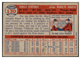 1957 Topps Baseball #130 Don Newcombe Dodgers EX 514448