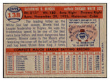 1957 Topps Baseball #138 Minnie Minoso White Sox EX-MT 514454