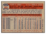 1957 Topps Baseball #080 Gil Hodges Dodgers EX-MT 514462