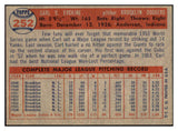 1957 Topps Baseball #252 Carl Erskine Dodgers EX-MT 514468