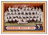 1957 Topps Baseball #329 Chicago White Sox Team EX-MT 514482