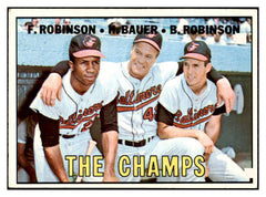 1967 Topps Baseball #001 Brooks Robinson Frank Robinson EX 514492