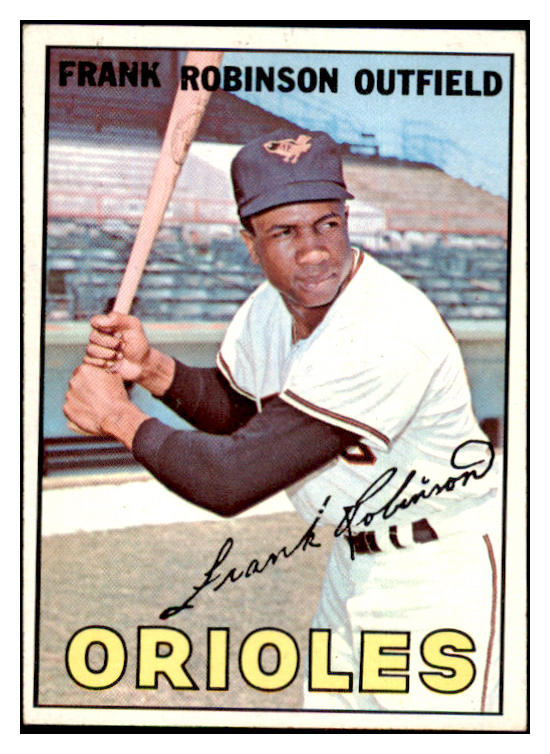 1967 Topps Baseball #100 Frank Robinson Orioles EX 514498