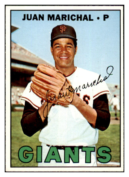 1967 Topps Baseball #500 Juan Marichal Giants NR-MT 514502