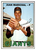 1967 Topps Baseball #500 Juan Marichal Giants NR-MT 514502