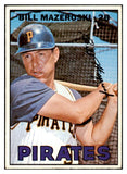 1967 Topps Baseball #510 Bill Mazeroski Pirates EX 514505