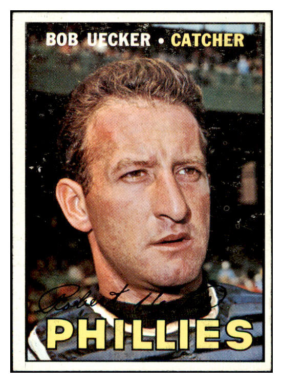 1967 Topps Baseball #326 Bob Uecker Phillies EX-MT 514512