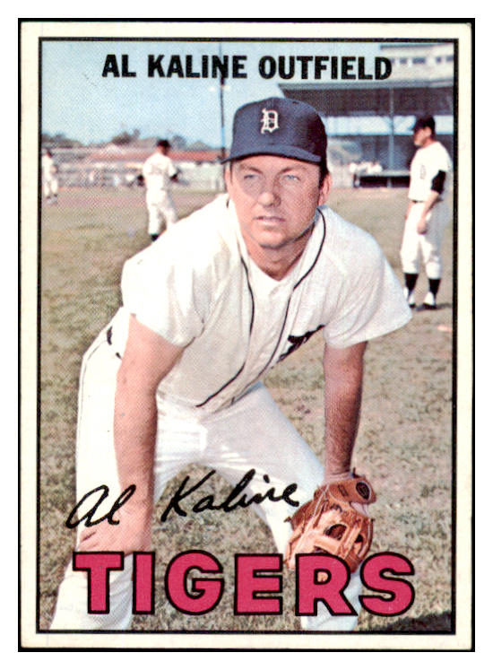 1967 Topps Baseball #030 Al Kaline Tigers EX-MT 514520