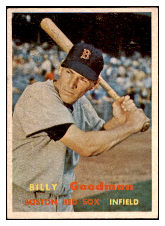 1957 Topps Baseball #303 Billy Goodman Red Sox EX 514533