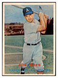 1957 Topps Baseball #269 Bob Cerv A's EX-MT 514544