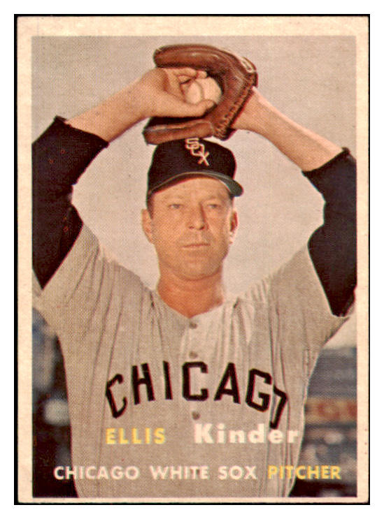 1957 Topps Baseball #352 Ellis Kinder White Sox EX-MT 514548