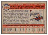 1957 Topps Baseball #299 Chuck Harmon Cardinals EX-MT 514552