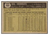 1961 Topps Baseball #460 Gil Hodges Dodgers EX-MT 514565