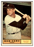 1961 Topps Baseball #563 Bob Cerv Yankees EX-MT 514572