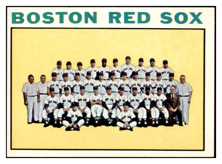 1964 Topps Baseball #579 Boston Red Sox Team EX-MT/NR-MT 514578