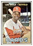 1967 Topps Baseball #285 Lou Brock Cardinals VG-EX 514598