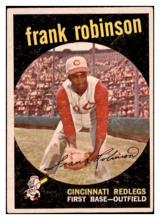 1959 Topps Baseball #435 Frank Robinson Reds VG-EX 514601