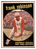 1959 Topps Baseball #435 Frank Robinson Reds VG-EX 514601