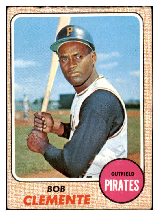 1968 Topps Baseball #150 Roberto Clemente Pirates VG 514616