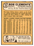 1968 Topps Baseball #150 Roberto Clemente Pirates VG 514616