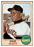 1968 Topps Baseball #050 Willie Mays Giants VG-EX 514621