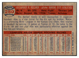 1957 Topps Baseball #280 Alex Kellner A's EX 514626