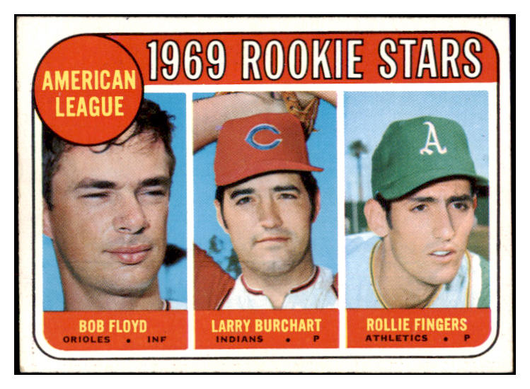 1969 Topps Baseball #597 Rollie Fingers A's EX-MT 514632