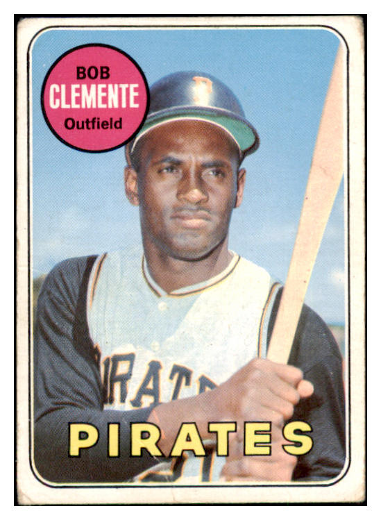 1969 Topps Baseball #050 Roberto Clemente Pirates VG 514639