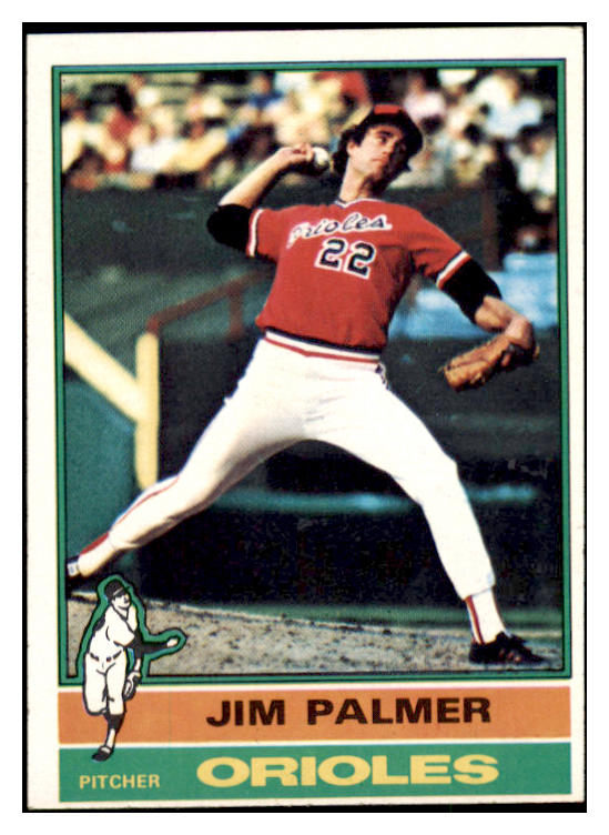 1976 Topps Baseball #450 Jim Palmer Orioles EX-MT 514651