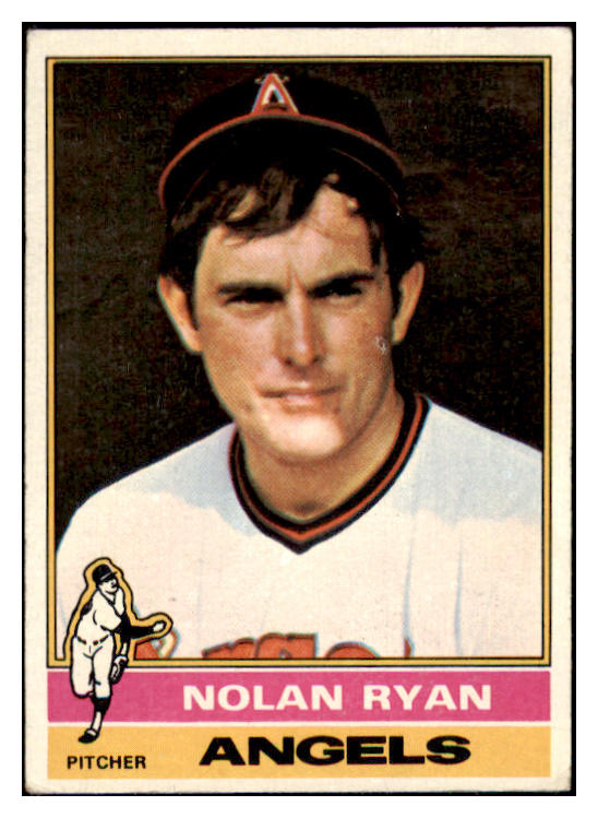 1976 Topps Baseball #330 Nolan Ryan Angels VG-EX 514654