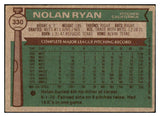 1976 Topps Baseball #330 Nolan Ryan Angels VG-EX 514654