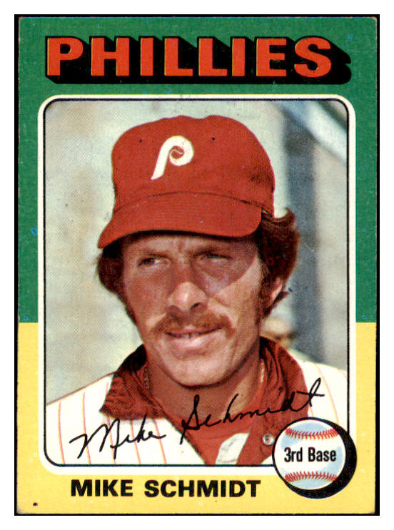 1975 Topps Baseball #070 Mike Schmidt Phillies EX 514655