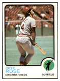 1973 Topps Baseball #130 Pete Rose Reds EX 514658